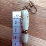 Halloween Skeleton Bone Carved drop earrings Image 3