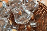 Maple leaf glasses