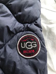 Genuine women's ugg jacket size 10 to 12 small lightweight perfect condition