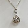 Sterling Silver Necklace with Pendant Image 3