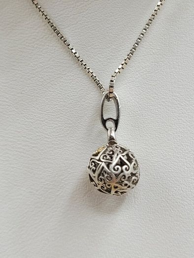 Sterling Silver Necklace with Pendant