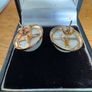 Gold earrings 375 ct Image 3