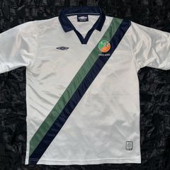 Republic Of Ireland Umbro Leisure Training Jersey Shirt 2002 World Cup Medium Ultra Rare