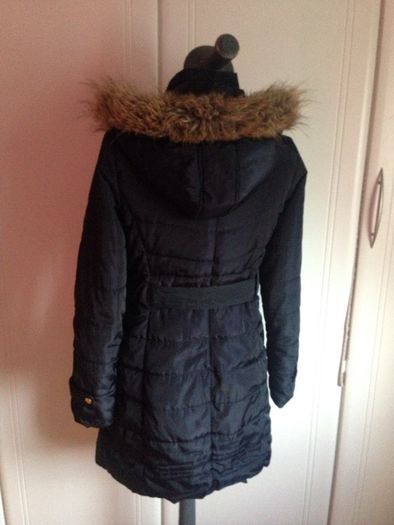 Navy winter coat