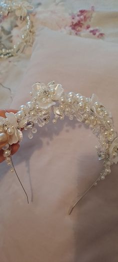 communion/flower girl headpieces