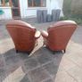 Real Leather Armchairs Image 4