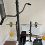 weights and hyperextension bench Image 2
