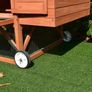 Large Chicken Coop 6-9 Birds With Wheely Image 5