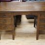 Vintage Oak Office Desk Image 2