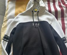 Pre London Men's Hoodie Black And White