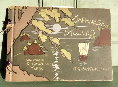 Vintage book Japanese Studies by H.G. Ponting