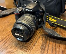 Nikon D3400 DSLR camera and extras