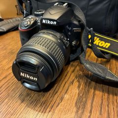 Nikon D3400 DSLR camera and extras