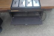 vintage dinner warming trolly
