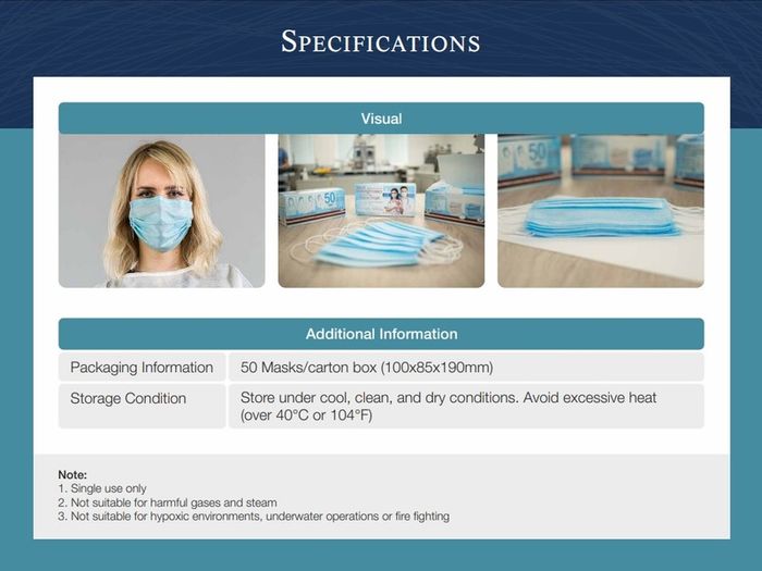 Free local shipping 50 x 3 layer disposable face masks CE certified made in EU