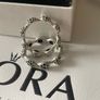 Pandora ring sterling silver pave black crystal Image 7