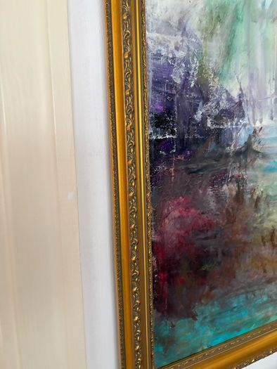 Large Original Abstract Painting Original Art Contemporary Art Modern Irish abstract art Framed