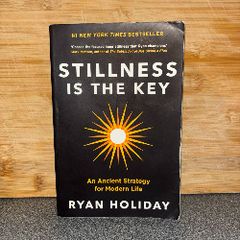 Stillness Is The Key by Ryan Holiday, Self-Help Bestseller, Good Condition