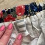 Frankenwalder Vintage skirt navy floral 38 Image 3