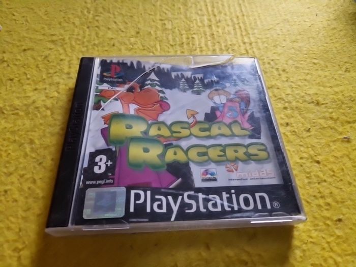 Rascal Racers  PlayStation1 Ps1 PlayStation2 Ps2 Games Original