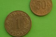 Iceland 1971 year coins.