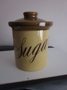 TG Green "Granville"Sugar Ceramic Cannister Jar
