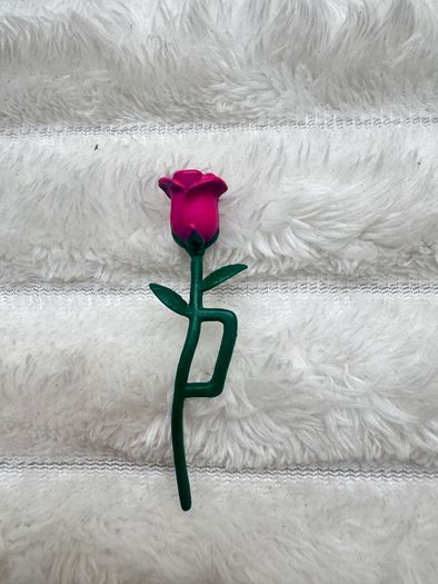 Vintage Rose flower approx. 5.5 cm. Barbie Ken Replacement Used Please see phtos