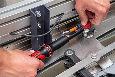 KS Tools 516.1512 1/4 ERGOTORQUE precision torque wrench with reversible ratchet head, 5-25Nm