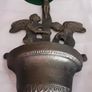 vintage brass/bronze holy water font Image 2
