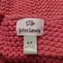 John Lewis Designer Pink Cardigan Image 3