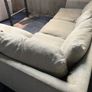 Grey corner sofa set L shaped Image 3