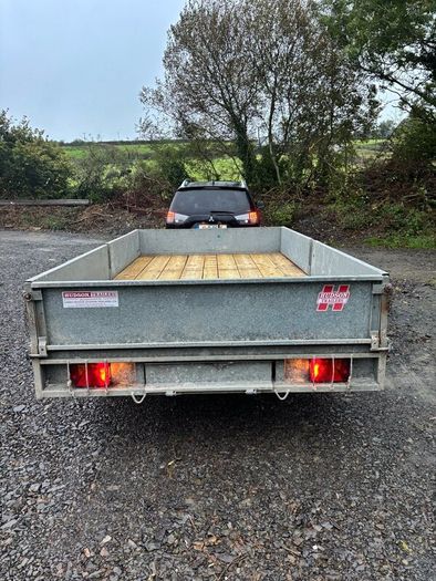 12x6 Hudson dropside trailer
