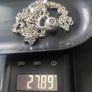 925 Sterling Silver Italian Anchor Chain & Kettlebell Image 6