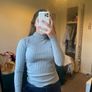 Women grey sweater Image 6