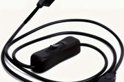 USB Switch Extension Cable 5V Male To Female Extension Cable With Switch For 5V USB Fan LED Strip Light Table Lamp Driving Recorder LED Light. New, unopened.