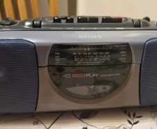 From 1993 Sony CFS-E10L, works good. See pictures.
