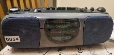 From 1993 Sony CFS-E10L, works good. See pictures.
