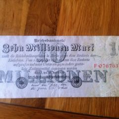 1923 German Banknote 10 Million Marks