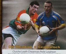 2010 Carlow v Wicklow - GAA Leinster Football Preliminary Round Programme