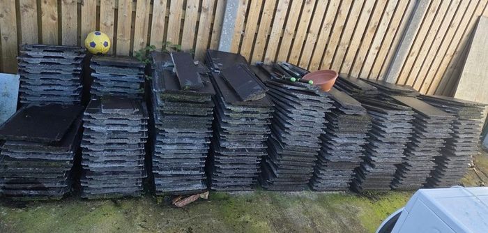 Roof tiles free to take away