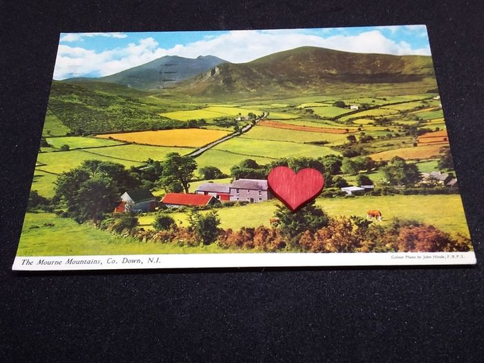 Northern Ireland Postcard : The Mourne Mountains , Co. Down , N.I.