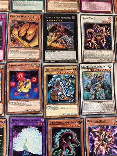 Bundle of 40 1st Edition Yugioh Cards including Blue Eyes White Dragon (36 from 2020 and 4 1996) Yu-Gi-Oh