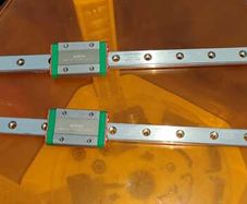 2x Genuine Hiwin MGN12H Linear Rails - Mint