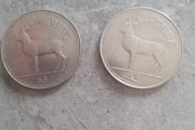 2 x 1996 punt coins