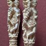 Metropolitan Museum of Art MMA Magnifying Glass & Letter Opener Faux Ivory Set Image 3