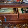 Antique Wooden Chest of Drawers Image 2