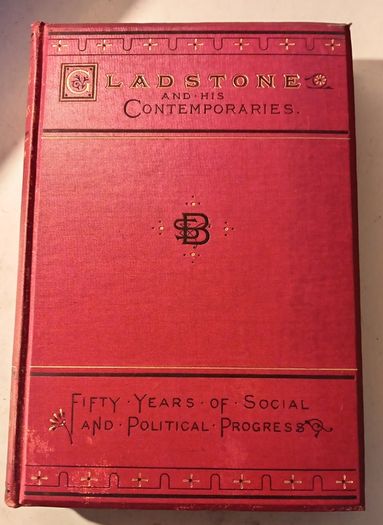 Gladstone Blackie And Son Antique Bookset Four Volumes