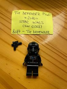 Lego minifigure Tie Defender Pilot sw0268 - 2010