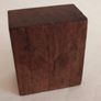 Vintage Hand Carved Wooden Block of Our Lady Image 4