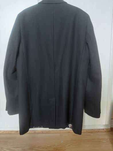 White Label Mens navy overcoat